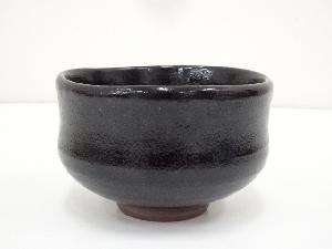 勘峰造　黒釉茶碗